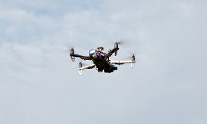 Drohnen nicht erlaubt! Kameradrohne (Foto: Imke Zwoch/Nationalparkverwaltung Niedersächsisches Wattenmeer)